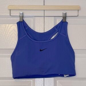 Nike Women's Medium-Support 1-Piece Pad Vibrant Blue Sports Bra